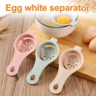 Домашний кухонный сепаратор яичного белка, портативный пластиковый фильтр для яиц, яичный разделитель разделения, инструмент для защиты окружающей среды, гаджеты