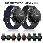 Ремешок силиконовый для Huawei Watch GT 2 Pro, спортивный сменный Браслет в официальном стиле для huawei gt2 pro