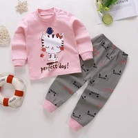baby clothing set kid autumn winter sleepwear children pajamas infant boys cotton nightwear toddler girls pyjamas set for 0 4y