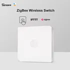 Беспроводной Выключатель SONOFF SNZB-01 Zigbee, двухсторонний выключатель света, работает с приложением eWeLink, Zigbee Bridge