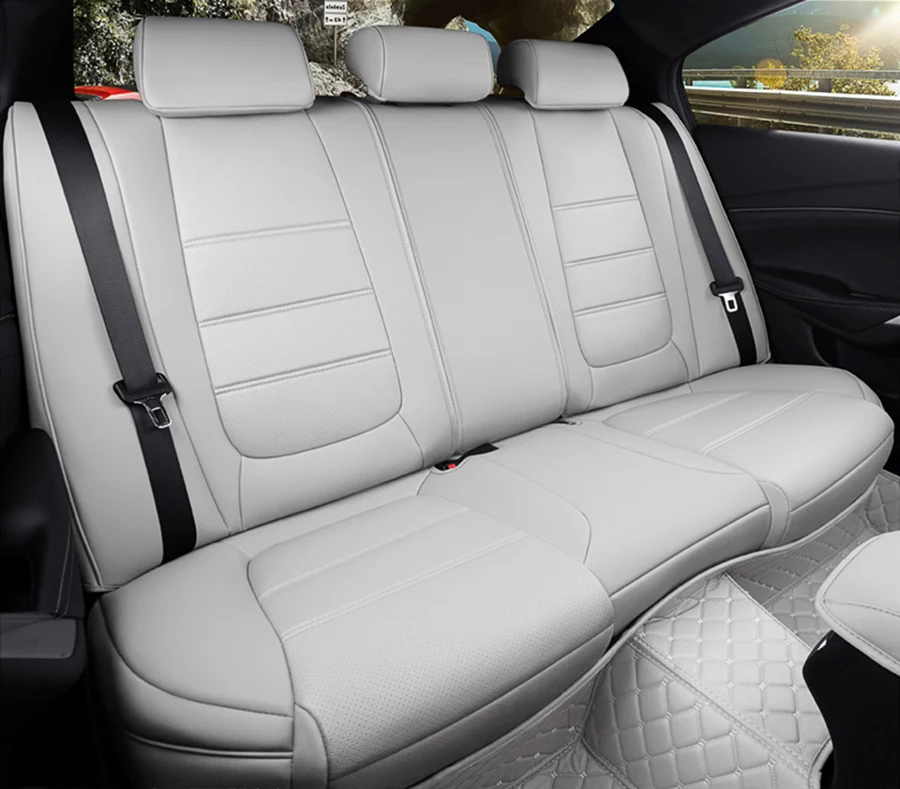 Пользовательские автомобильное сиденье из кожи чехол для mitsubishi outlander xl 3 ASX Pajero sport lancer 9 аксессуары Чехлы для автомобиля