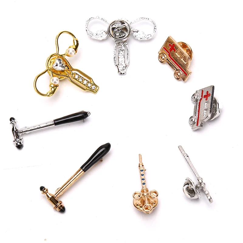 Броши с булавками для медсестер и врачей Ювелирное Украшение измерения