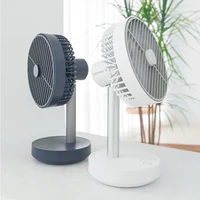 desktop fan 120 degree shaking head height wind speed adjustable fan 4 wind speed 4000mah usb chargeable portable fan ventilador