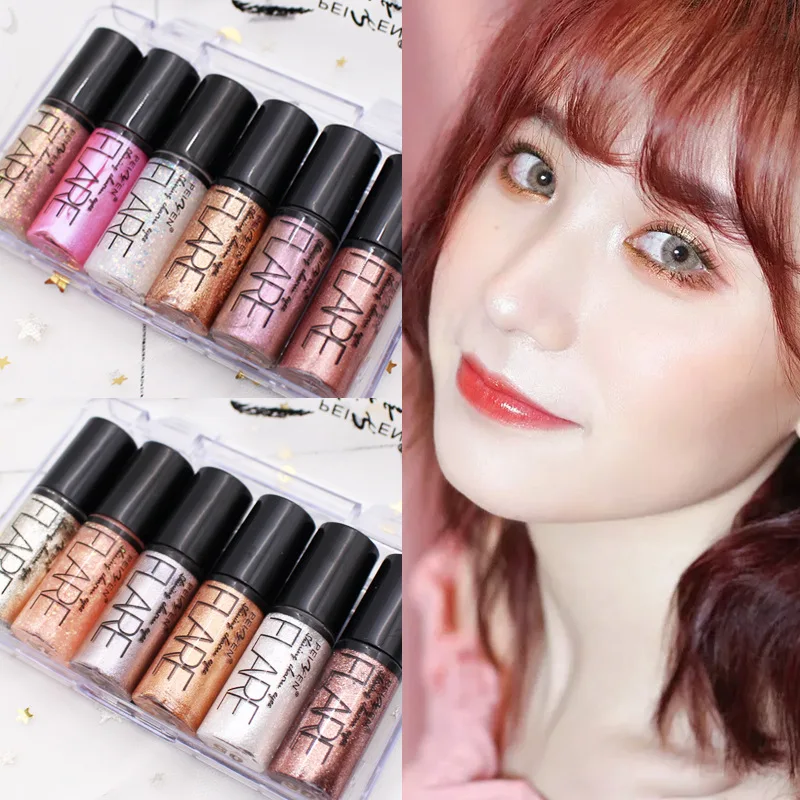 Горячий фестиваль макияж блестящий подводка для глаз жидкое косметическое