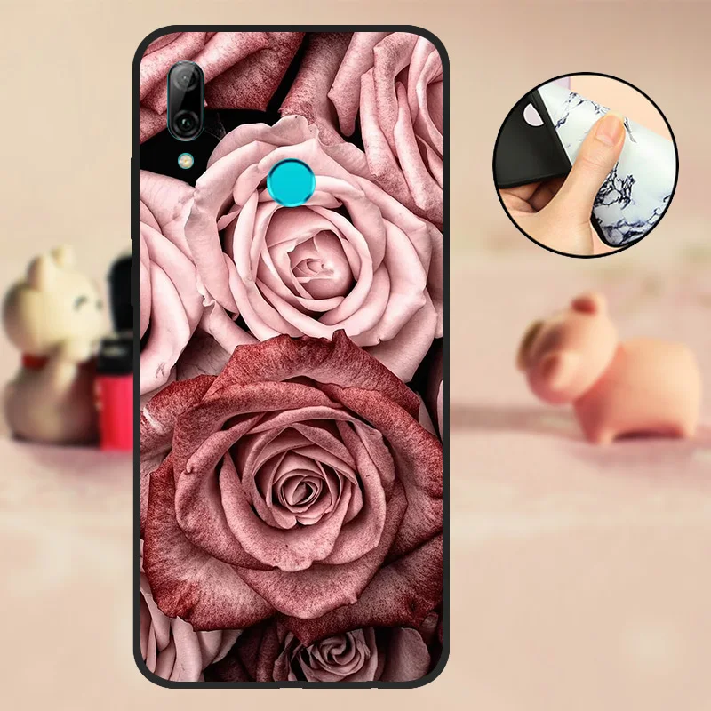 T246 P Smart Coque для huawei PSmart чехол силиконовый черный ТПУ 6," для huawei P Smart Чехол для мобильного телефона мягкий - Цвет: T246