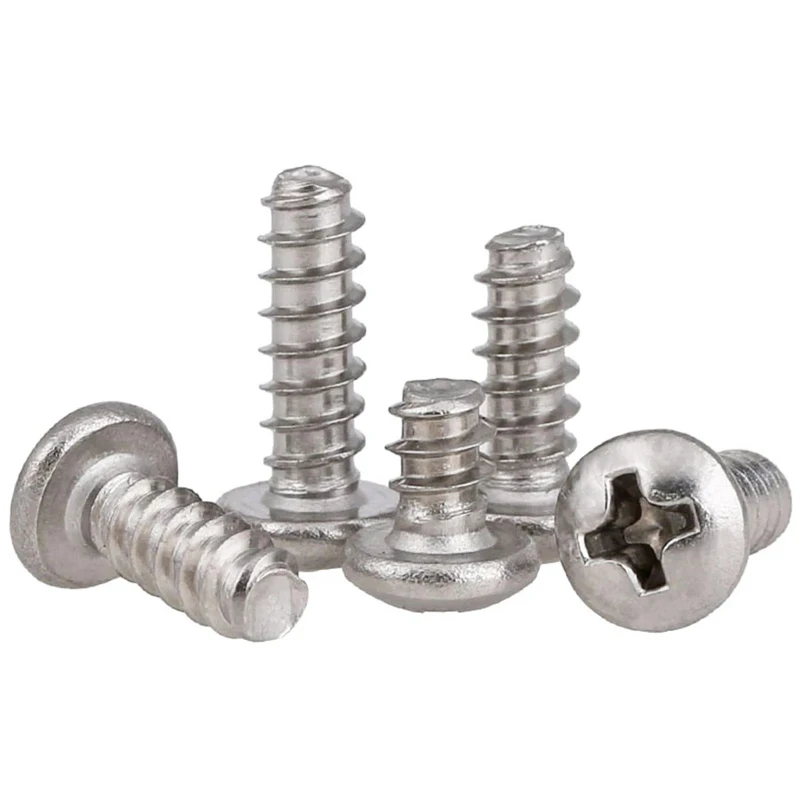 Саморезы Из Нержавеющей Стали 100 30-304 шт. с крестообразной круглой головкой и