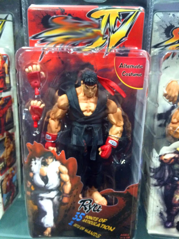 NECA Ken Guile Hoshi Ryu Akuma Gouki ПВХ фигурка игрушка кукла рождественский подарок