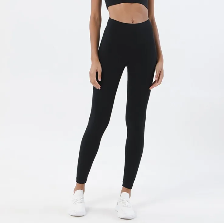 

Women naked-feel Yoga pants high waist women fitness clothes Gym tight Sportswear Workout training Legging Running trouser CK918