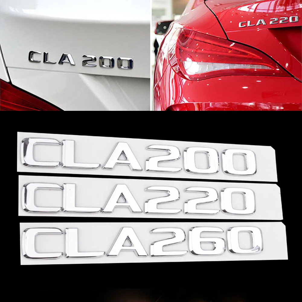 Хромированные цифры буквы бампера автомобиля стикер задний багажник наклейка