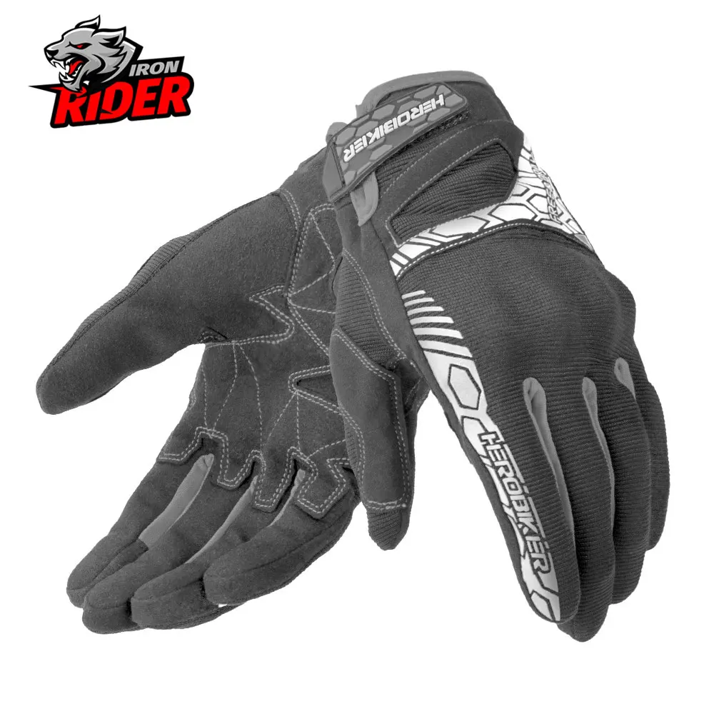 

Перчатки для езды на мотоцикле с сенсорным экраном для мужчин и женщин