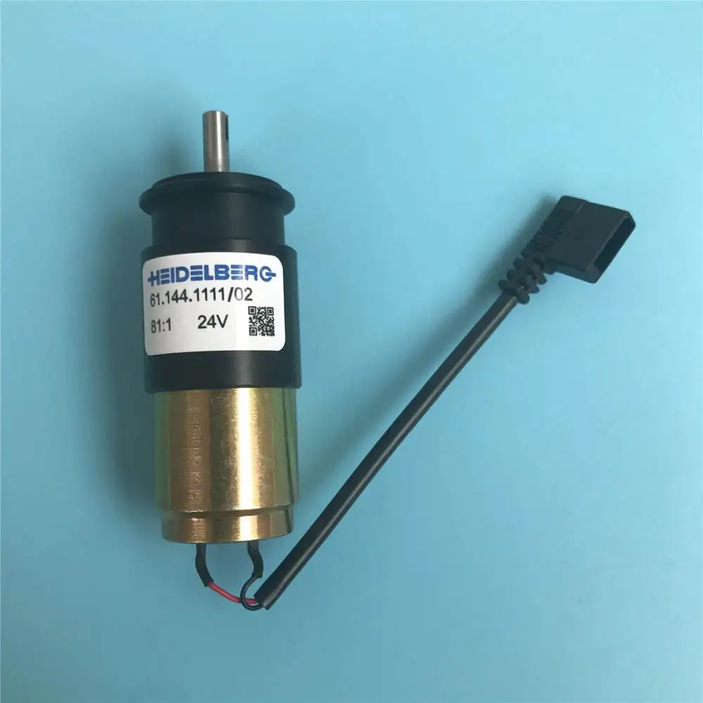 DHL Бесплатная доставка низкоскоростной микромотор 24 В печатная машина Heidelberg