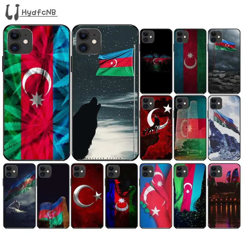 Цветной чехол для телефона Ljhydfcnb azerbaian buta flag iPhone 11 pro XS MAX 8 7 6 6S Plus X 5 5S SE