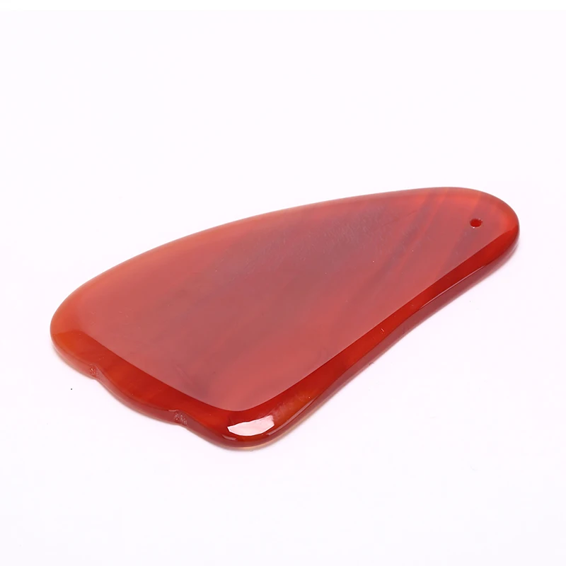 

Therapy Trigger Point Treatment Massage Tools Agate GuaSha Scraping Board Set for SPA Salon Acupuncture 1PCS