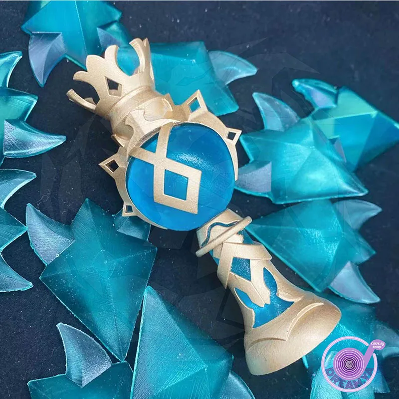 

Игра Genshin Impact Venti Cosplay Barbatos сердце ветра Бог светящийся ночсветильник настольные украшения Декор реквизит Рождественский подарок