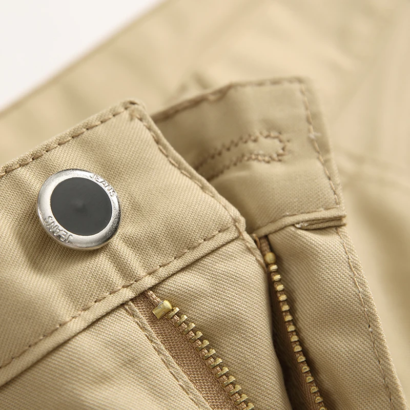 Брюки мужские повседневные деловые модные однотонные эластичные штаны