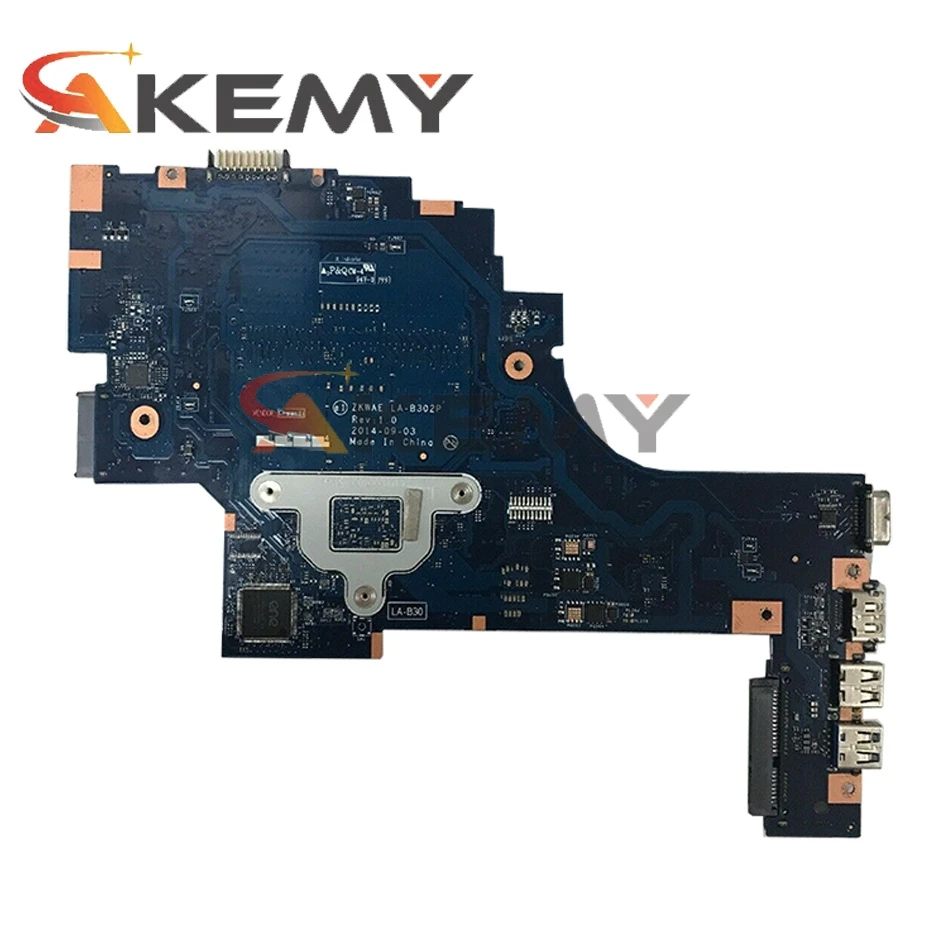 AKEMY ZKWAE LA-B302P для TOSHIBA Satellite C50 C55 C50D C55D C55Dt-B Материнская плата ноутбука DDR3L ЦП AMD на