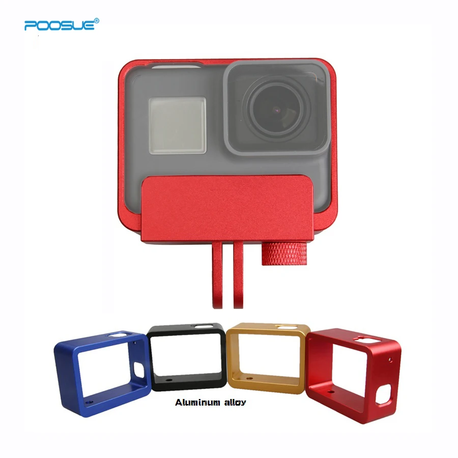 Чехол для GoPro Hero 7 защитный чехол из алюминиевого сплава Gopro 5 hero 6 черный |