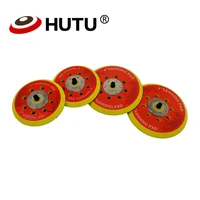 5 6 sanding pad backing plate for da polisher 125mm 150mm self adhesive back plate with heat emission holes