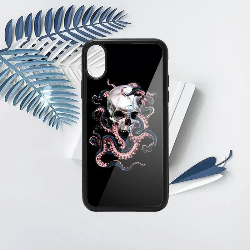 

Skull Crow Flower Pirate Love Blanket Raven Phone Cases PC for iPhone 11 12 pro XS MAX 8 7 6 6S Plus X 5S SE 2020 XR