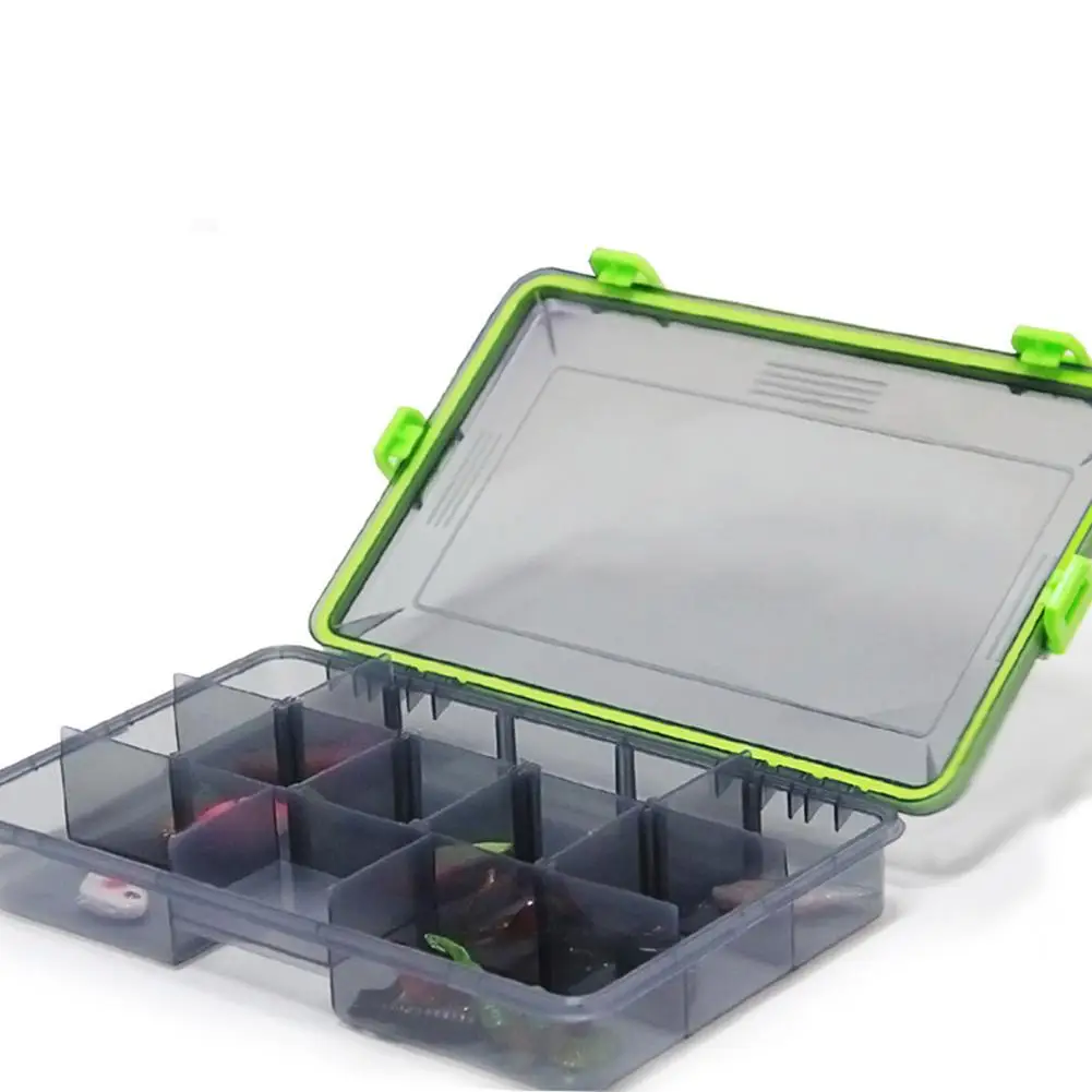 

Fishing Lure Box Double Sided Tackle Box Fishing Lure Squid Jig Pesca Accessories Box Minnows Bait Fishing Tackle Container