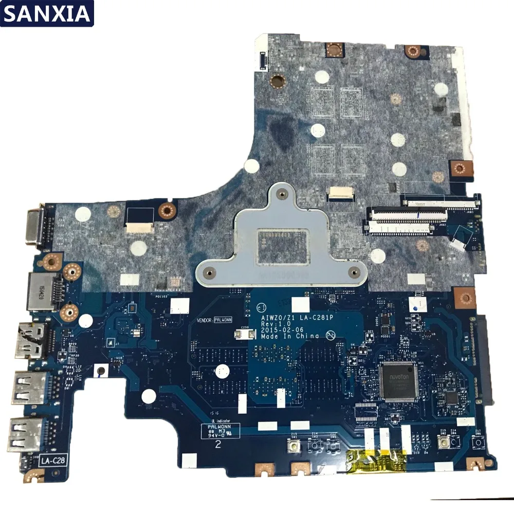 Материнская плата KEFU LA-C281P для ноутбука Lenovo Ideapad Z51-70 оригинальная материнская
