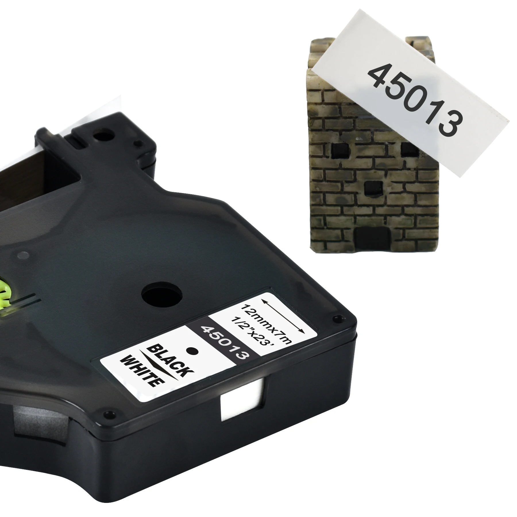 Лента CIDY совместимый с dymo D1 45010 45013 40910 40913 43613 43610 для Dymo label manager LM160 210D 1 шт. |