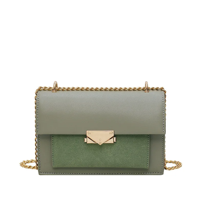 

Female Leather Chain Solid Crossbody Bags For Women 2021 Luxury Handbags Designer Sac A Main Ladies Hand Shoulder Messenger Bag