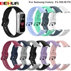 Ремешок силиконовый для Samsung Galaxy Fit SM-R370 SM R370, спортивный браслет для умных часов, аксессуары для часов
