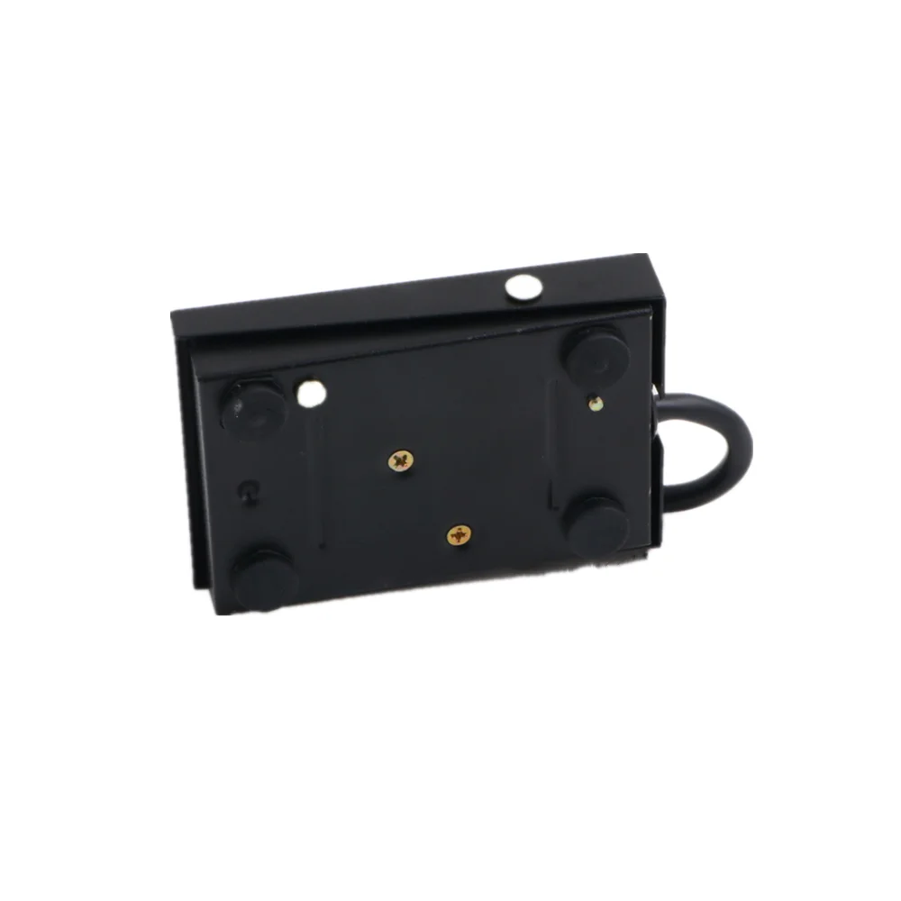 

AC 250V 10A Foot Pedal Switch Heavy Duty Metal Momentary Electric Power Antislip Switch 100% Brand New And High Quality