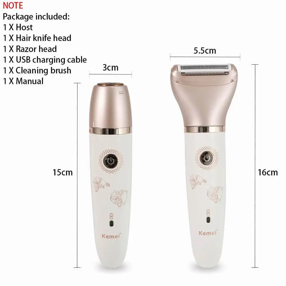 Эпилятор женский Электрический 2 в 1 устройство для удаления волос на лице