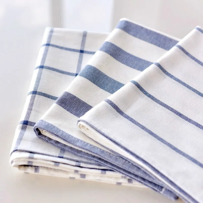 3 шт./комплект хлопковые салфетки в полоску | Дом и сад