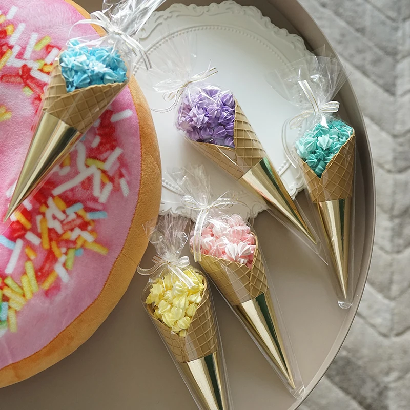 Реквизит для детской фотосъемки имитация зефира ведро мороженого ложные конфеты