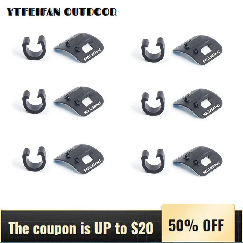 

Frame Wire Seat C-type Buckle Wire Guide Bicycle Wire Pipe Double-sided Adhesive Aluminum Alloy Oil Pipe Fixing Seat Bike