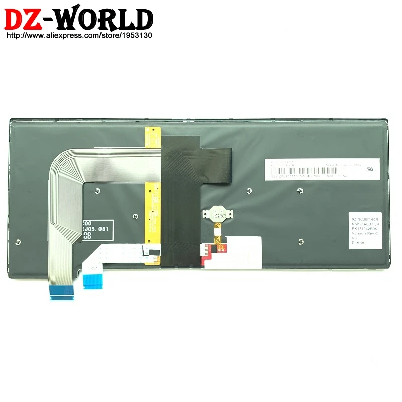 new original ru russian backlit keyboard for thinkpad 13 gen 2 t470s t460s laptop backlight teclado 01en705 01en746 sn20l82111 free global shipping