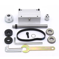 aluminum alloy grinding tool mini table saw no power spindle assembly high precision diy wood bearing housing cutting machine
