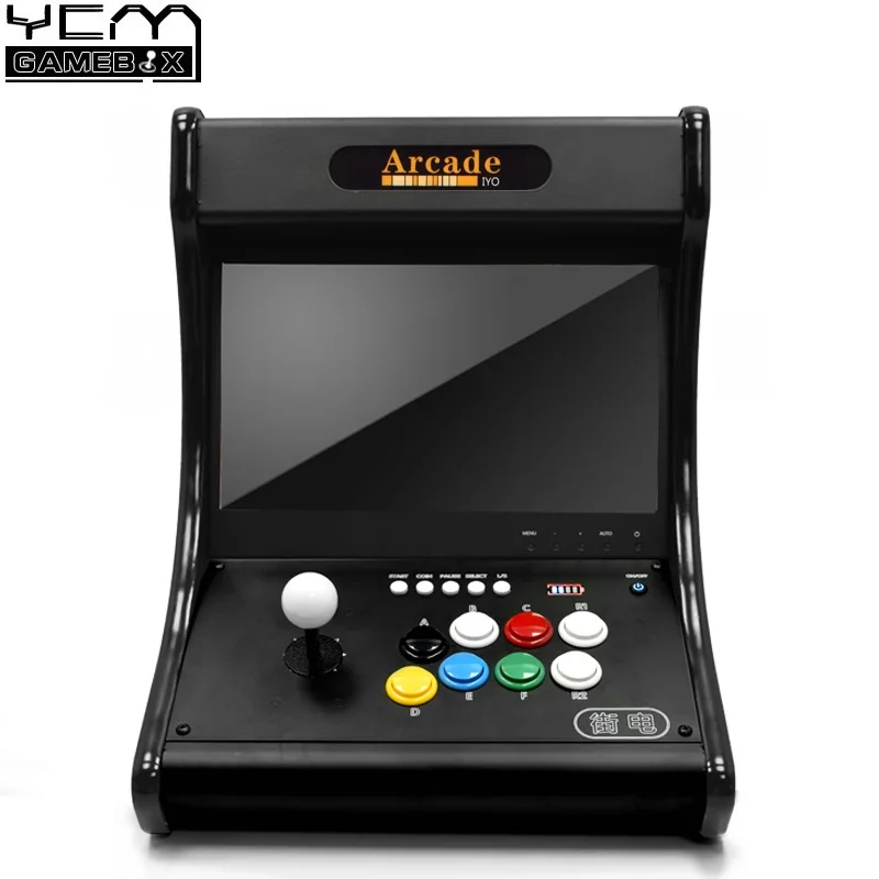 Игровой автомат для аркадных игр 14 дюймов IPS Raspberry PI 4 Model B Retropie13500 2 + Гб 128 ГГц|Игры с