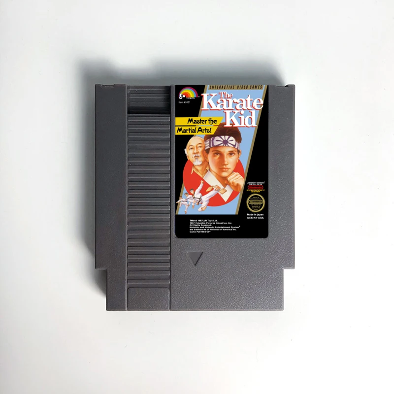 

The Karate Kid - Game Cartridge For NES Console 72 Pins