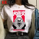 Мужская футболка с феодальным демоном Инуяша, сешумару, Хигураши Кагоме, аниме мультяшная футболка с коротким рукавом, Топ в стиле хип-хоп