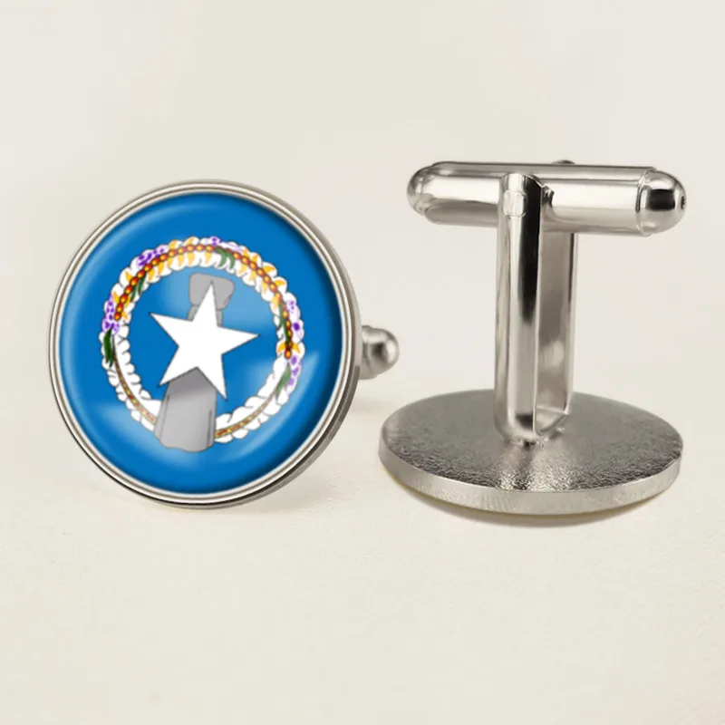 Герб Северные Марианские острова национальный флаг эмблема запонки | Украшения и