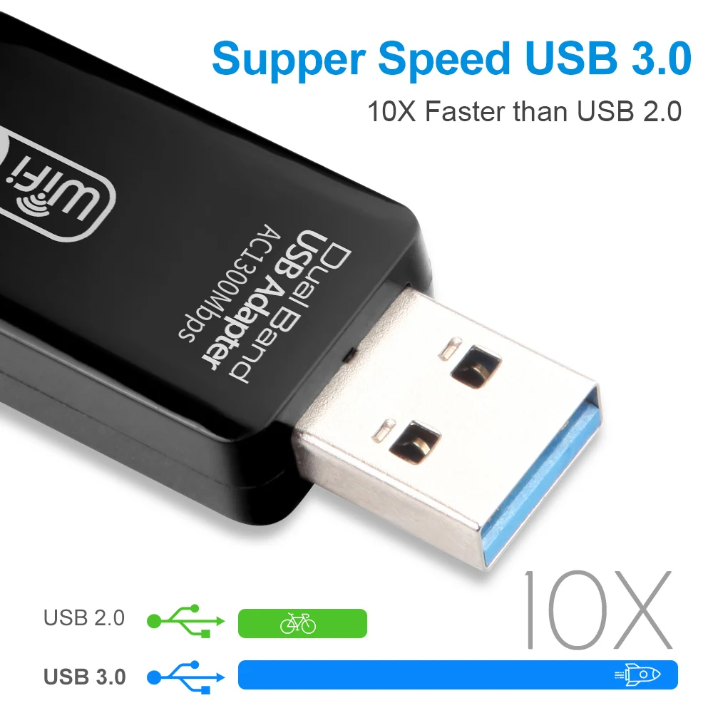 USB-адаптер Wi-Fi 5 ГГц с антенной USB 3 0 | Компьютеры и офис