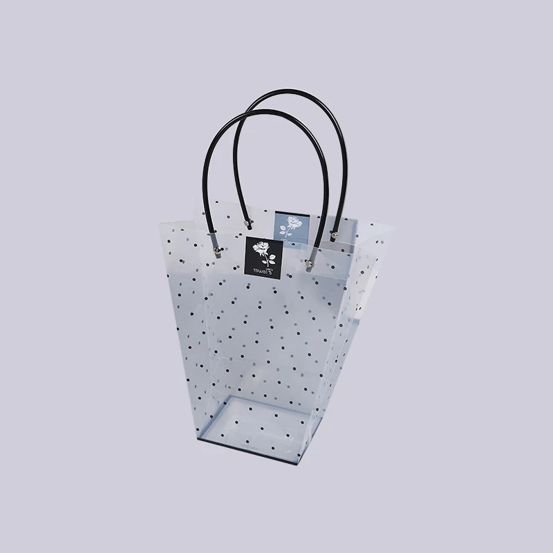 Горячая Распродажа Подарочная Цветочная коробка прозрачный пластиковый пакет