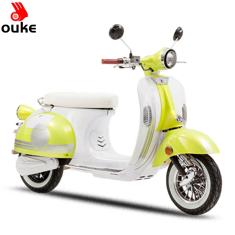 

Many Colors EEC COC 12 Inch 3000W Retro 45km/h Two Wheel Lithium Battery Oem Disc Brake Electric Scooter Motorcycle Vespa