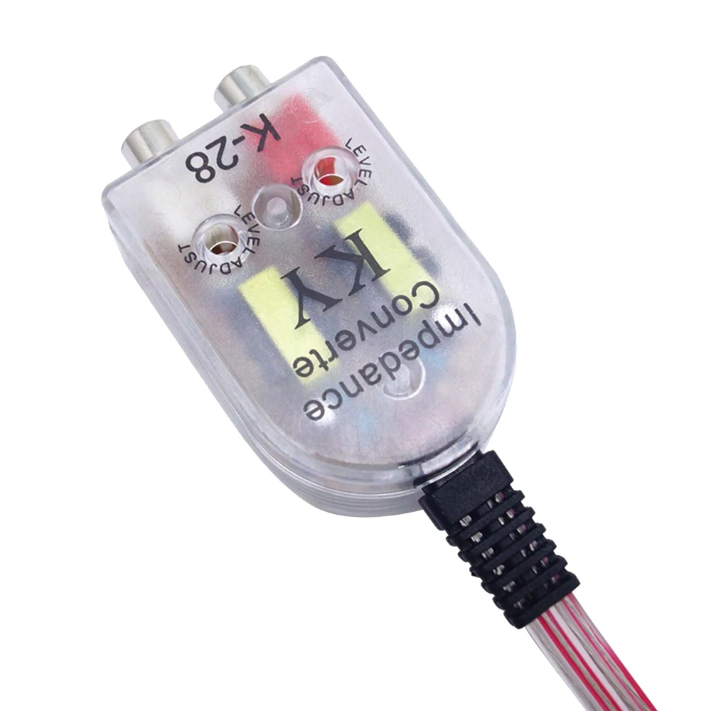 Автомобильный стереофонический преобразователь уровня с высоким до низким