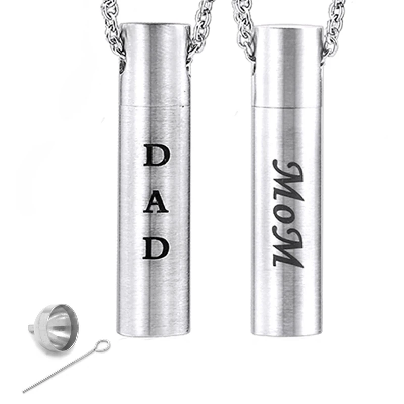 Ожерелье с подвеской &quotпапа&quot памятная зола ожерелье сувенир для папы