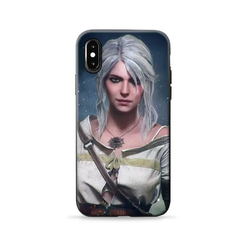 

Ciri Wizard Wolf Phone Case for iPhone 7 8 11 12 Pro X XS Max XR Samsung A S 10 20 30 50 70 Plus pro funda
