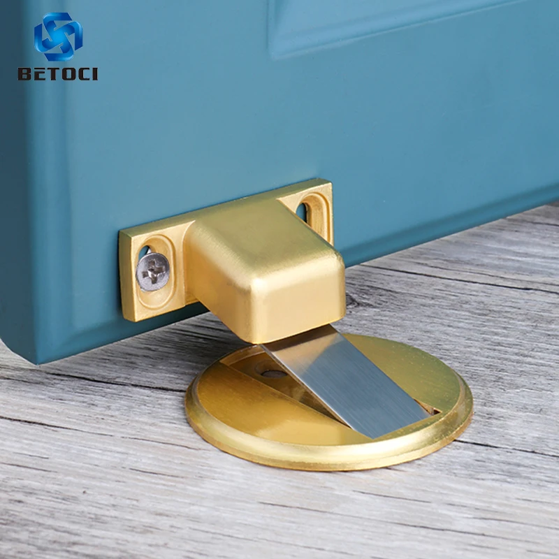 Прочный магнитный дверной ограничитель BETOCI из нержавеющей стали скрытый