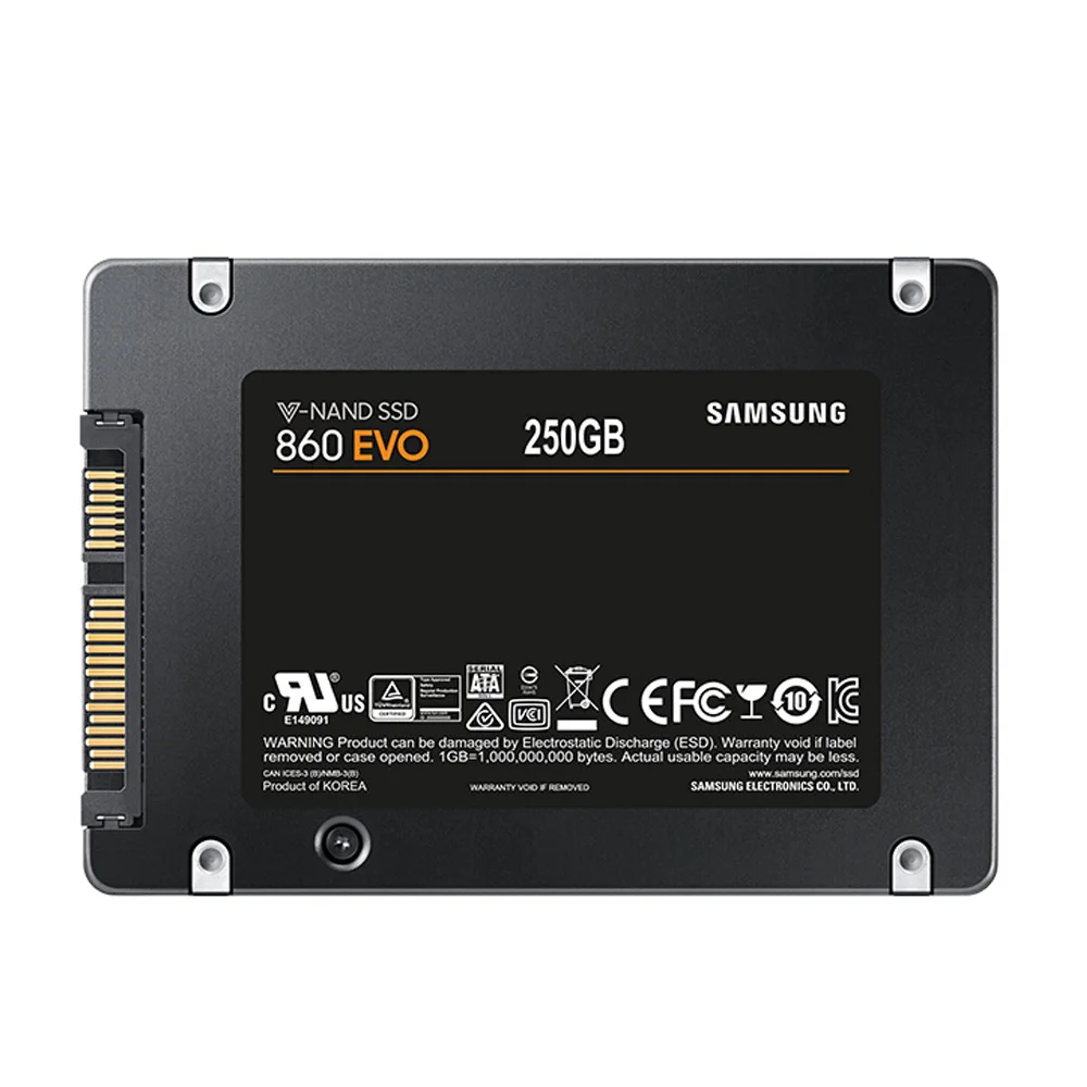 Внутренний твердотельный жесткий диск SAMSUNG HHD 250 ГБ 500 1 ТБ 2 SSD SATA 3 ssd hd hdd 5 860 EVO |