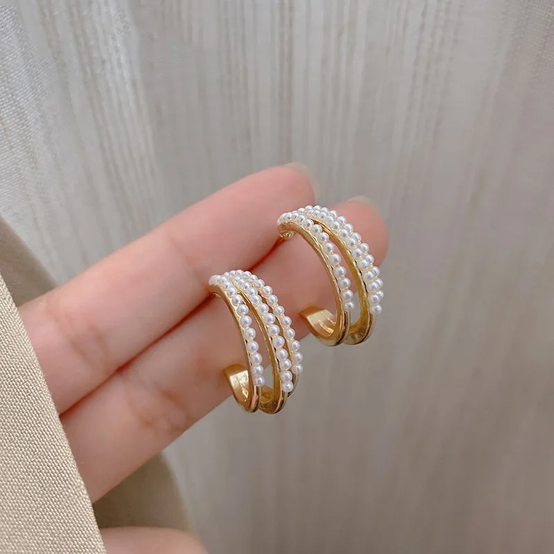 

Jewelry Gifts Women's Creative Personality Pearl Earrings Jewelry