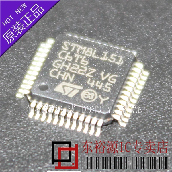 

5PCS/LOT STM8L151C6T6 STM8L151 LQFP48