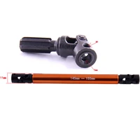 2pcsset metal front rear transmission drive shaft for 110 axial rbx10 ryft rc crawler car upgrade part